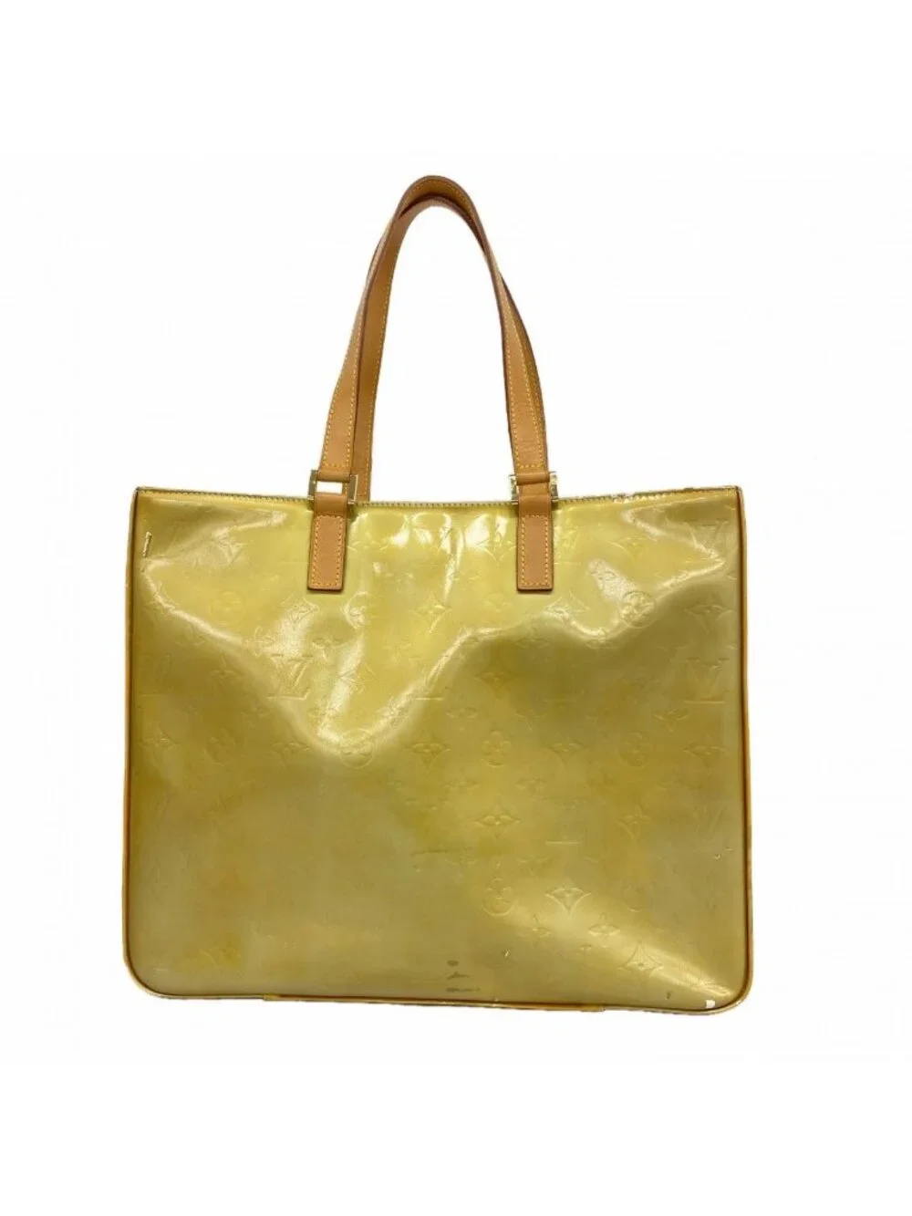 Louis Vuitton Tote Vernis Columbus Gray